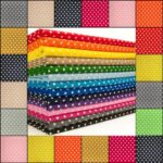 Cotton Fabric | Polka Dot Fabric | 3mm Spots