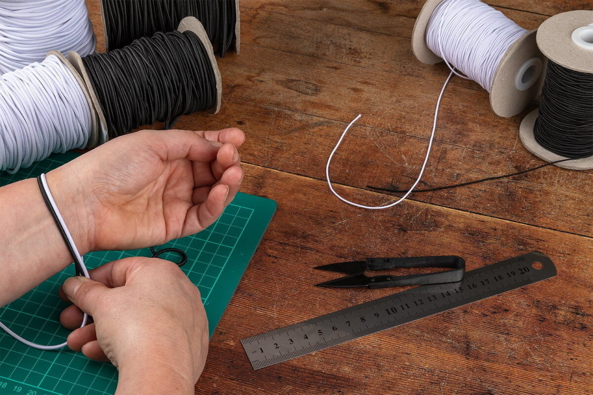Thick Elastic String | 3mm Wide | Discount Fabrics LTD - Image 2