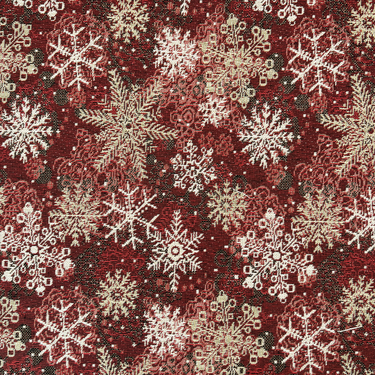 2940.jpg Metallic Lurex Christmas Upholstery Fabric – Festive Cotton Blend (360 GSM / 140cm Wide) - Image 1