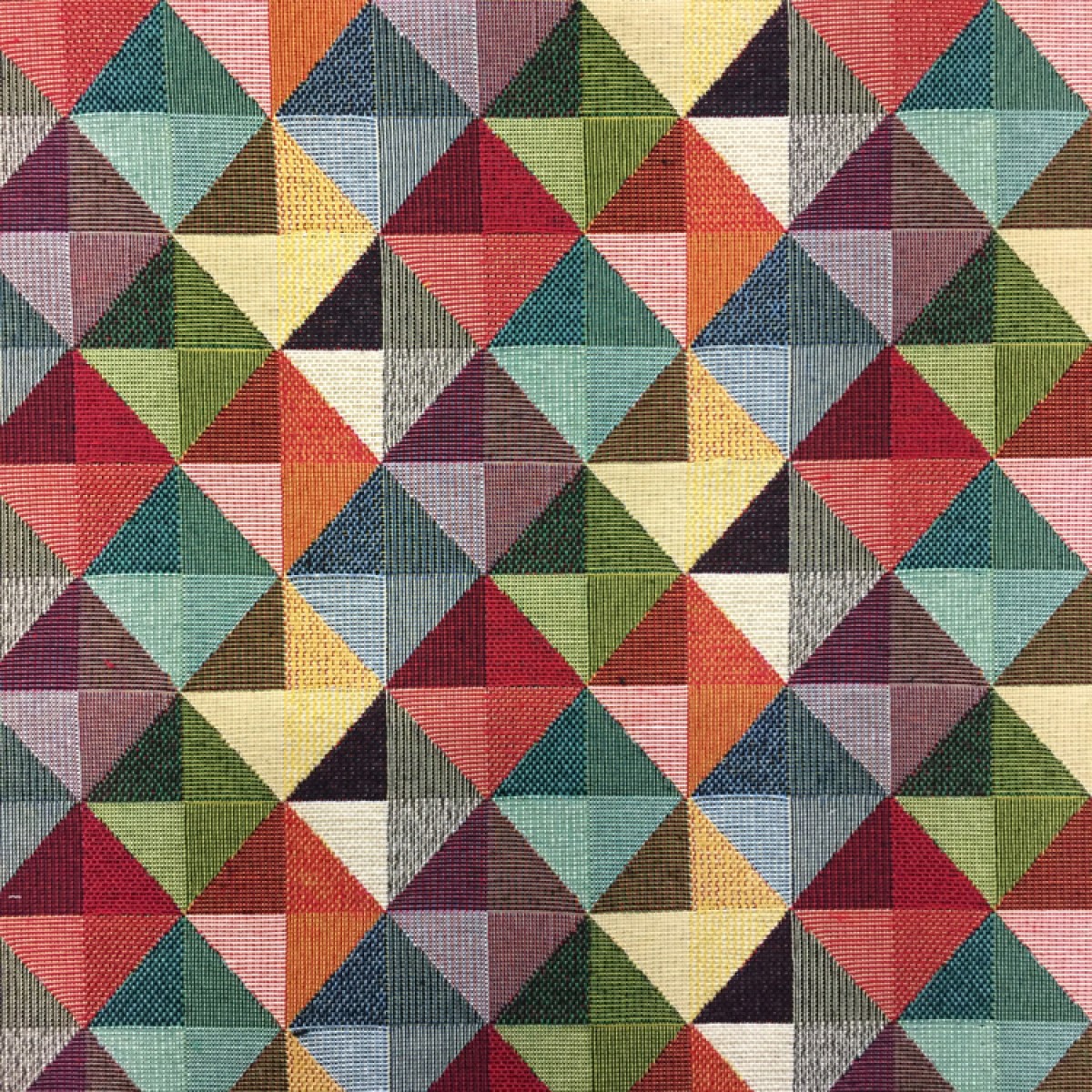 3013.jpg Big Holland Multi Tapestry Fabric – New World Tapestry Geometric Upholstery Material (360 GSM / 140cm Wide) - Image 1