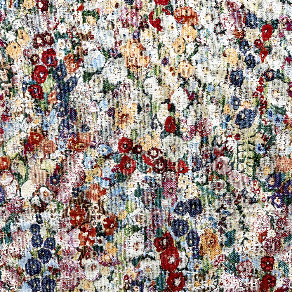 3023.jpg Wisley Gardens Multi Tapestry Fabric – New World Tapestry Meadow Floral Upholstery (360 GSM / 140cm Wide) - Image 1